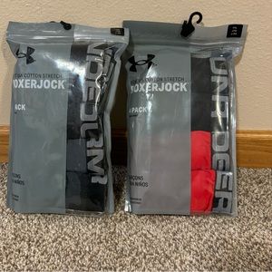 Under Armour Boys Boxer Briefs Charged Stretch XL New